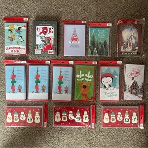 NWT 14 Packs of Christmas Cards Bundle Lot